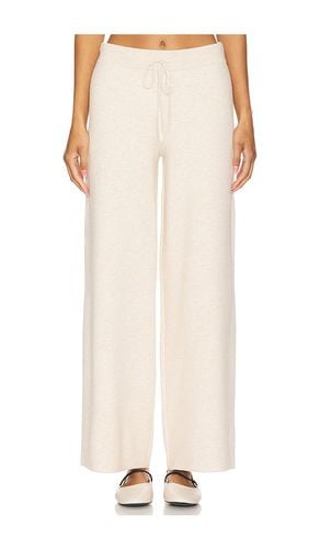 Miranda Wide Leg Pant in Beige. - size L (also in M, S, XL, XS) - 525 - Modalova