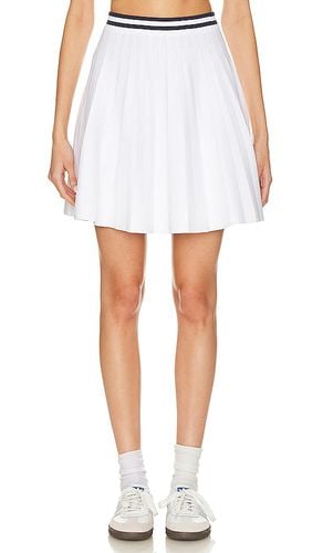 Larissa Pleated Tennis Skirt in White. - size L (also in M, S, XL) - 525 - Modalova