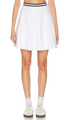 Larissa Pleated Tennis Skirt in White. - size L (also in M, XL) - 525 - Modalova