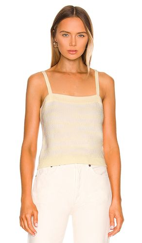 Camiseta tirantes gingham en color amarillo talla XS en - Yellow. Talla XS (también en M) - 525 - Modalova