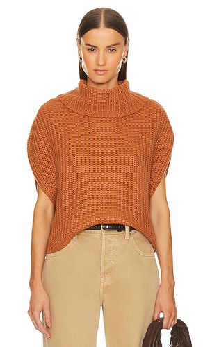 Cate sleeveless turtleneck sweater en color cognac talla L en - Cognac. Talla L (también en M, S, XL, XS) - 525 - Modalova