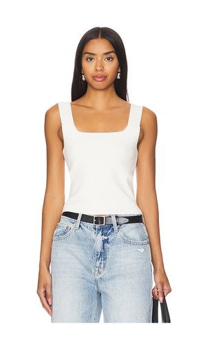 Eva Square Neck Tank in Cream. - size L (also in M, S, XL, XS) - 525 - Modalova