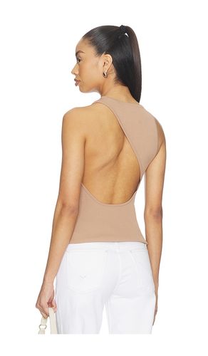 Open Back Tank in Beige. - size M (also in S, XL, XS) - 525 America - Modalova