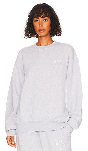 Monday Sweatshirt Crew Neck in Light Grey. - size L (also in M, S, XS) - 7 Days Active - Modalova