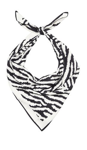 Pañuelo zebra en color negro, blanco talla all en & - ,. Talla all - 8 Other Reasons - Modalova