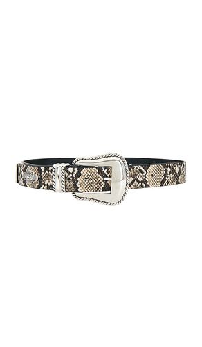 Printed Belt With Silver Details in Cream - 8 Other Reasons - Modalova