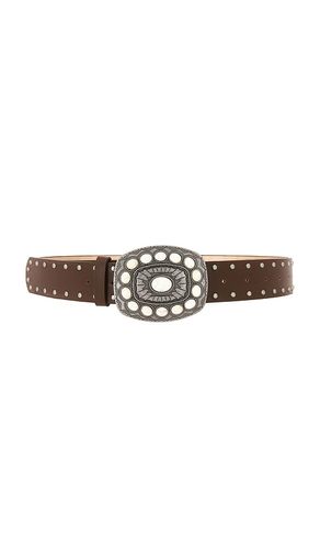 Brown Suede Studded Belt in Brown - 8 Other Reasons - Modalova
