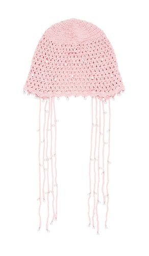 Pearl Crochet Hat in Pink - 8 Other Reasons - Modalova