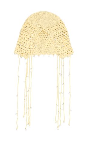 Pearl Crochet Hat in Yellow - 8 Other Reasons - Modalova