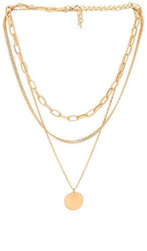 Layered Chain Necklace in Metallic - 8 Other Reasons - Modalova