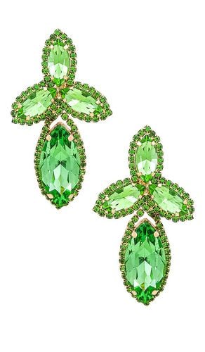 Open Arms Earrings in Green - 8 Other Reasons - Modalova