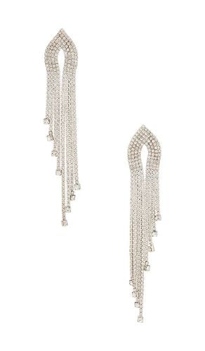 Extra Long Dangle Earrings in Metallic - 8 Other Reasons - Modalova