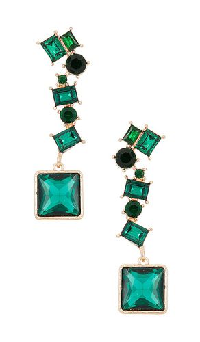 Royalty Earrings in Green - 8 Other Reasons - Modalova