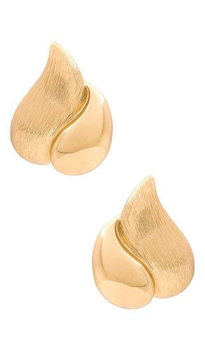 Double Tear Drop Earring in Metallic - 8 Other Reasons - Modalova