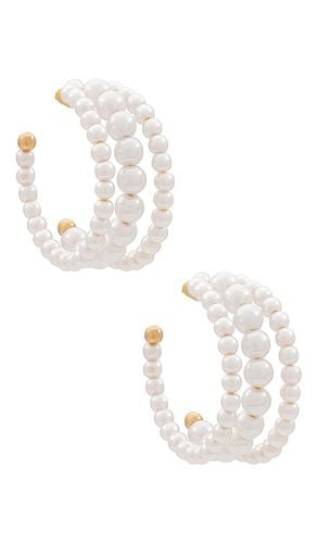 Triple Hoop Earring in Ivory - 8 Other Reasons - Modalova