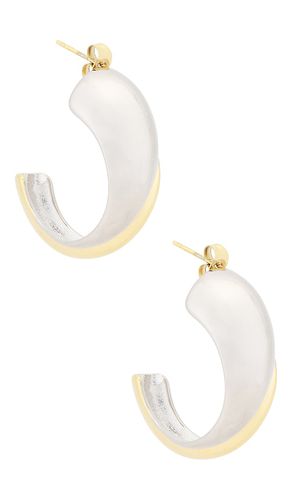 Hoop Earrings in Metallic Gold - 8 Other Reasons - Modalova