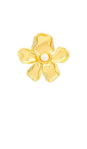 Flower Brooch in Metallic - 8 Other Reasons - Modalova