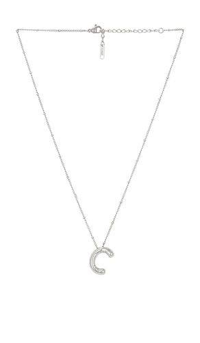 Letter Necklace in Metallic . - size A (also in B, D, E, F, G, H, I, J, K, L, M, N, O, P, R, S, T, V) - 8 Other Reasons - Modalova