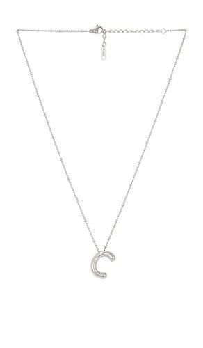 Letter Necklace in Metallic . - size B (also in C, D, E, F, G, H, I, J, K, L, M, N, O, P, R, T, V) - 8 Other Reasons - Modalova