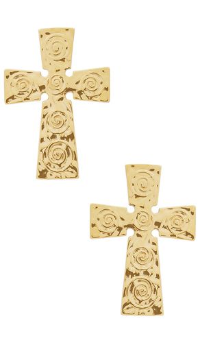 Cross Earrings in Metallic - 8 Other Reasons - Modalova