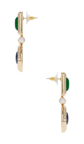 Statement Drop Earring in Metallic Gold - 8 Other Reasons - Modalova