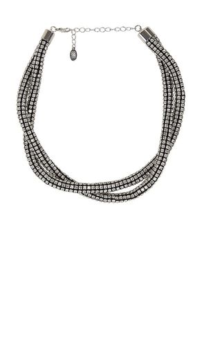 Wrap Diamond Necklace in Metallic - 8 Other Reasons - Modalova