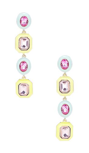 Jewel Pastel Drop Earring in Pink - 8 Other Reasons - Modalova