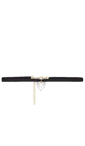 Pearl Heart Choker in Metallic Gold - 8 Other Reasons - Modalova