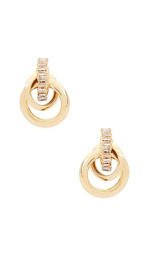 Willow Mini Hoop Earrings in Metallic - 8 Other Reasons - Modalova