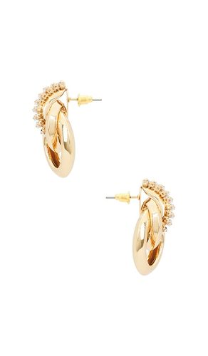 Willow Mini Hoop Earrings in Metallic - 8 Other Reasons - Modalova