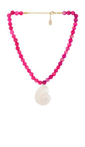 Beaded Shell Necklace in Fuchsia - 8 Other Reasons - Modalova