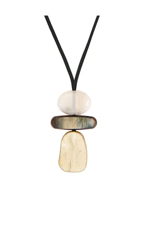 Amalfi Drip Necklace in Black - 8 Other Reasons - Modalova