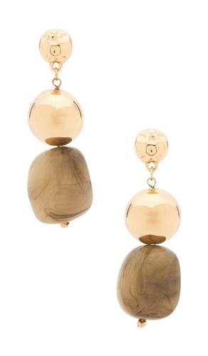 Stone Drop Earrings in Metallic - 8 Other Reasons - Modalova