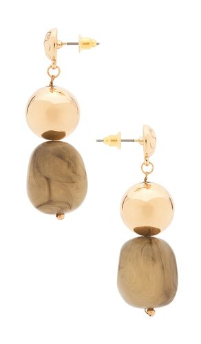 Stone Drop Earrings in Metallic - 8 Other Reasons - Modalova