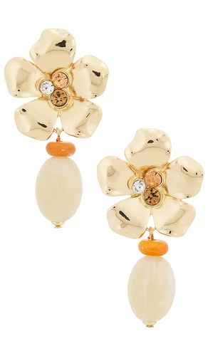 Floral Drop Earrings in Metallic - 8 Other Reasons - Modalova