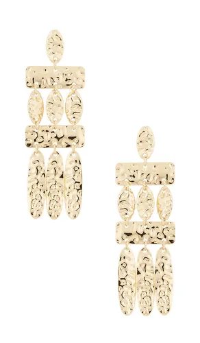 Tiered Drop Earrings in Metallic - 8 Other Reasons - Modalova