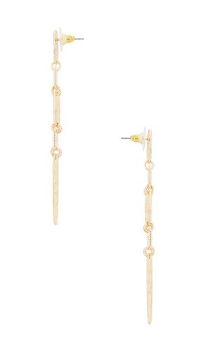 Tiered Drop Earrings in Metallic - 8 Other Reasons - Modalova