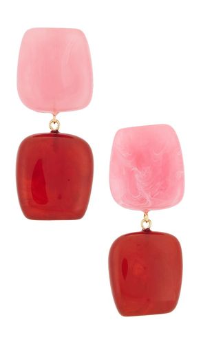 Color Blocked Shaped Drop Earrings in - 8 Other Reasons - Modalova