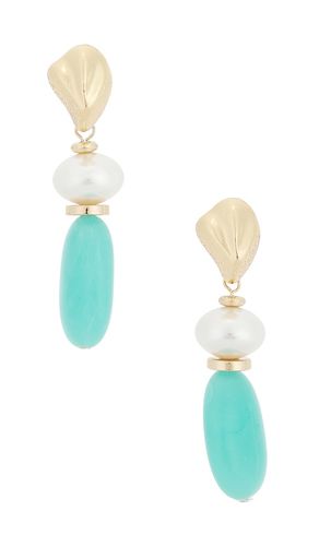 Elegant Drop Earrings in Teal - 8 Other Reasons - Modalova