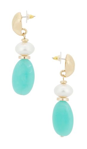 Elegant Drop Earrings in Teal - 8 Other Reasons - Modalova