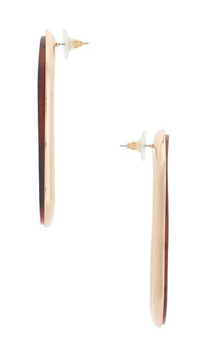 Oblique Statement Earrings in - 8 Other Reasons - Modalova