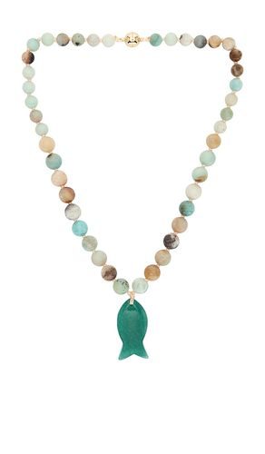 Beaded Fish Pendant Necklace in Multi - 8 Other Reasons - Modalova