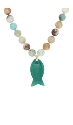 Beaded Fish Pendant Necklace in Multi - 8 Other Reasons - Modalova