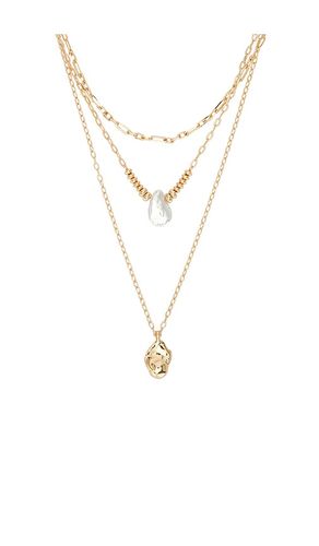 Layered Two Tone Necklace in Metallic - 8 Other Reasons - Modalova