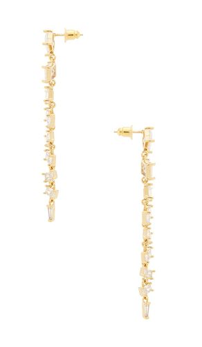 Diamond Line Earring in Metallic - 8 Other Reasons - Modalova