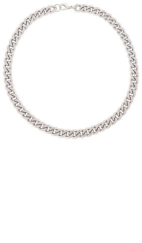 Sterling chain necklace in color metallic size all in - Metallic . Size all - 8 Other Reasons - Modalova