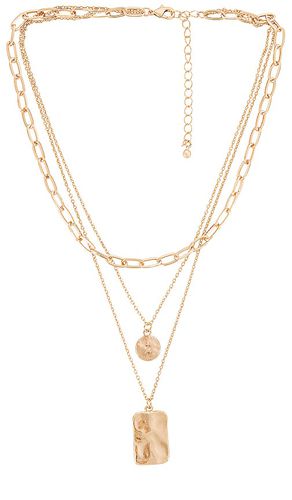 Laid back lariat necklace in color metallic size all in - Metallic . Size all - 8 Other Reasons - Modalova