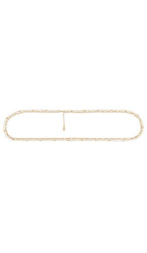 Double Layer Chain Belt in Metallic - 8 Other Reasons - Modalova