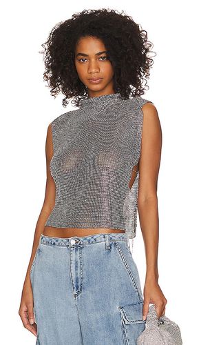 Rhinestone Mesh Cowl Neck Top in - 8 Other Reasons - Modalova