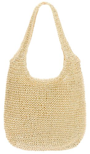 Bolso holgado de rafia en color beige talla all en - Beige. Talla all - 8 Other Reasons - Modalova